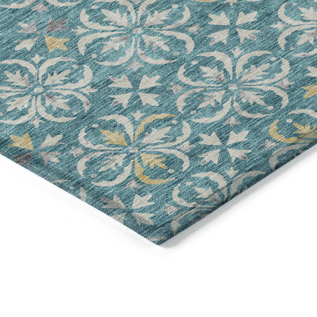 addison chantille acn930 teal rug