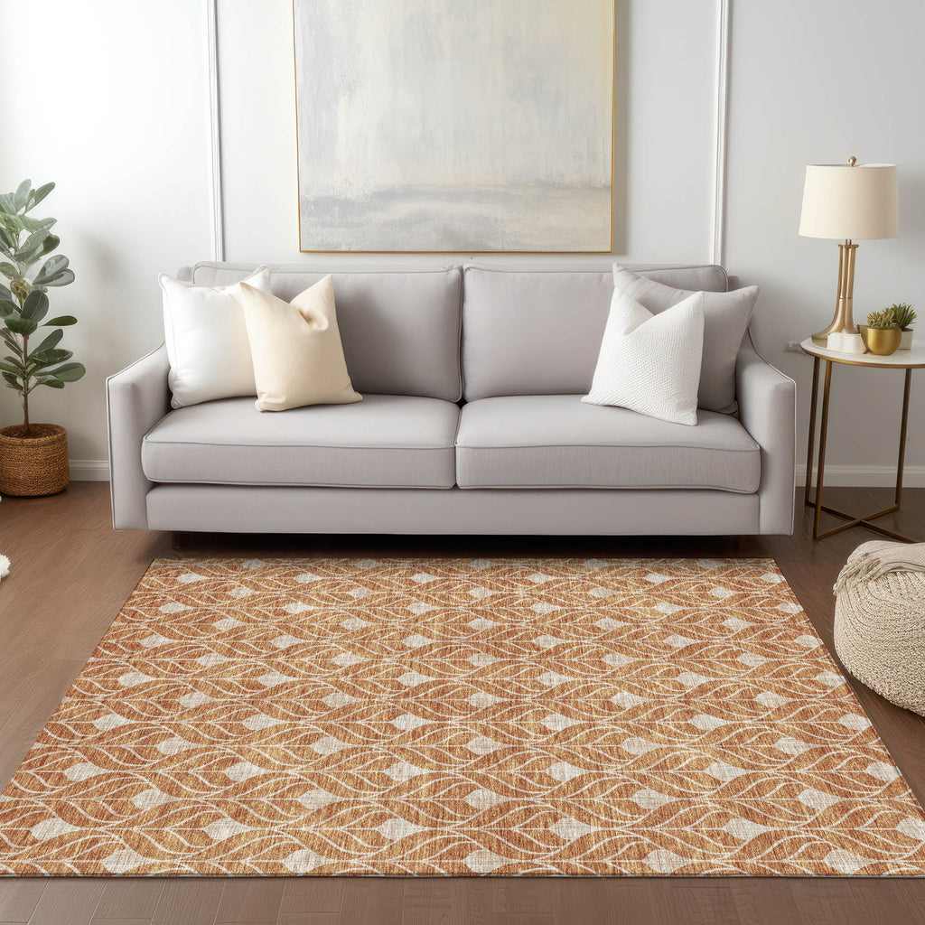addison chantille acn931 copper rug