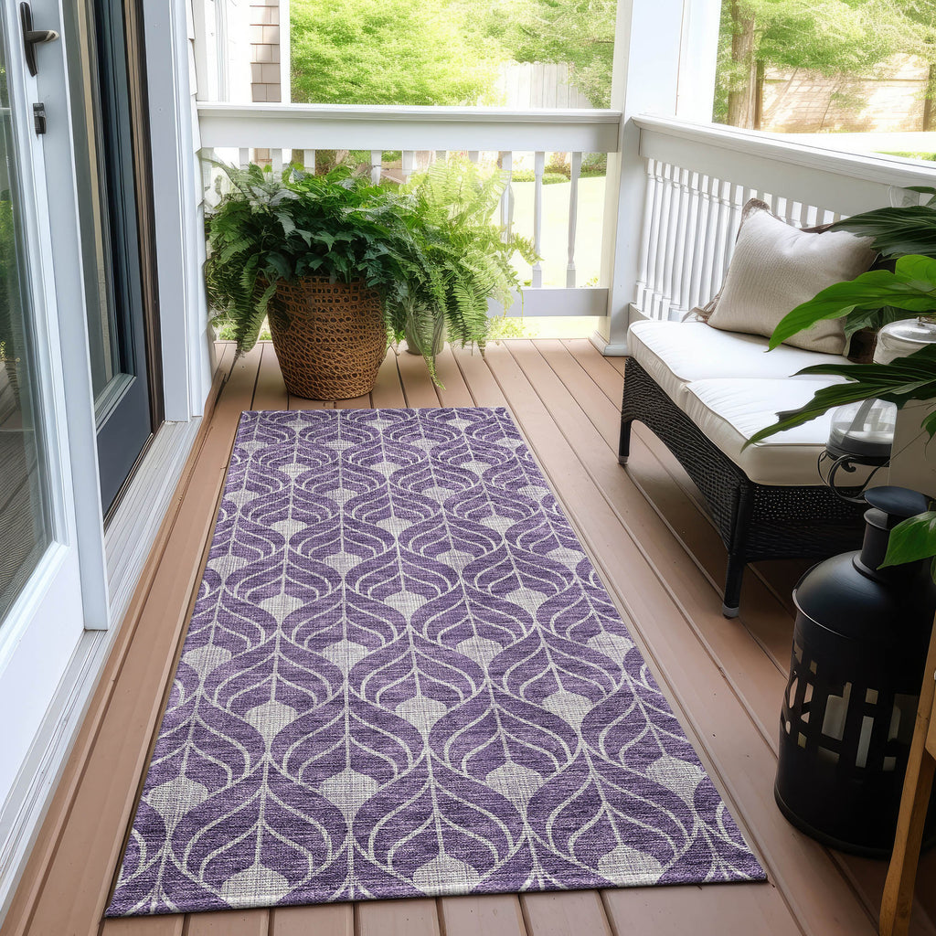 addison chantille acn931 purple rug