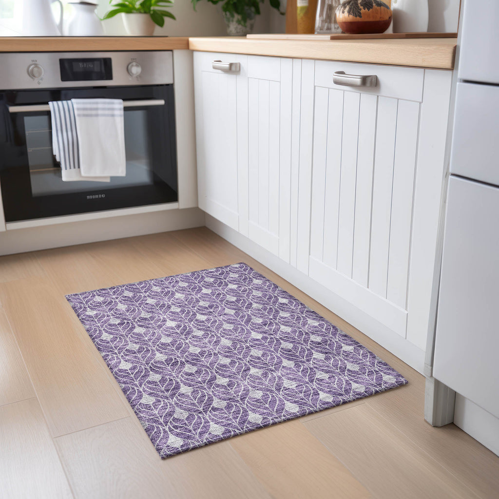addison chantille acn931 purple rug