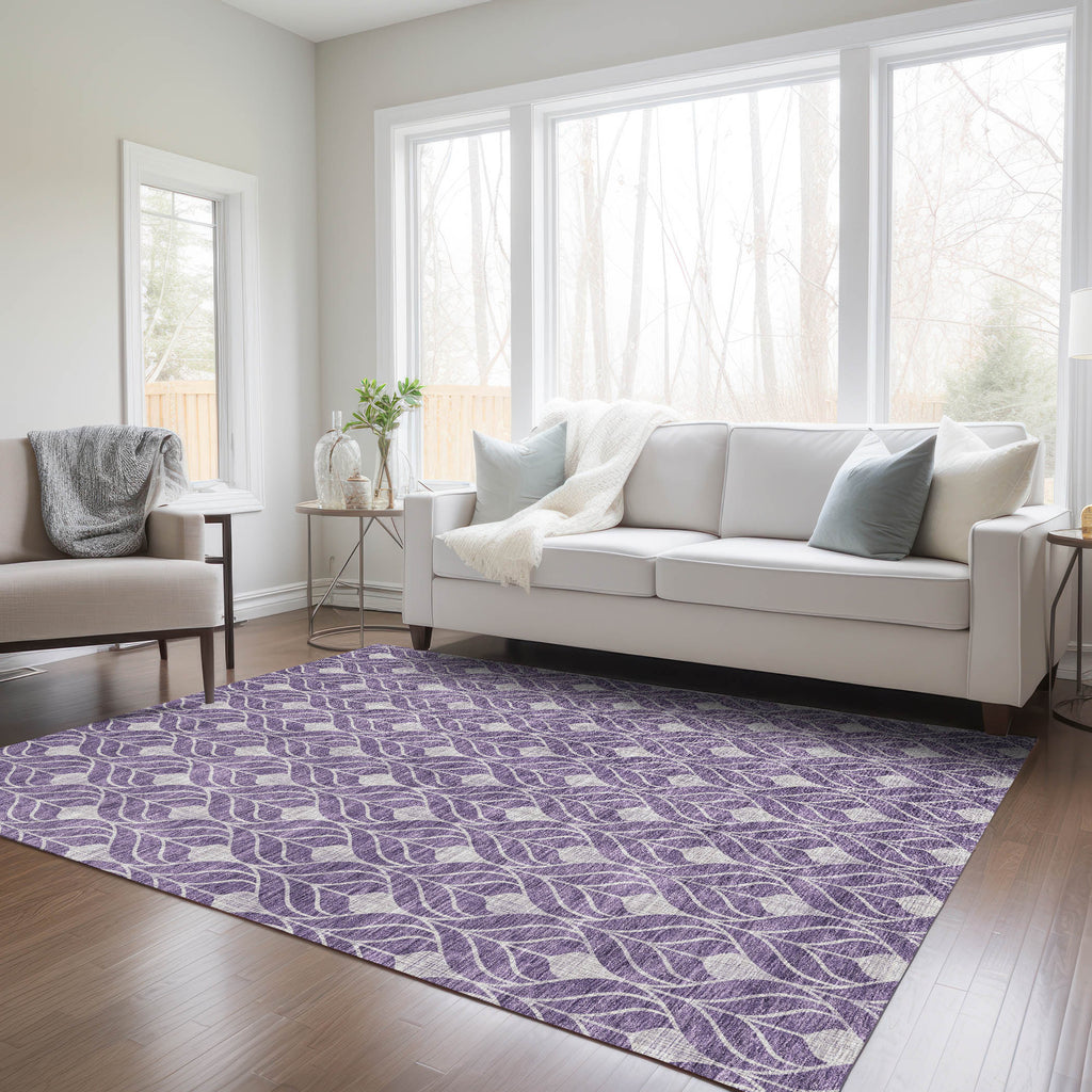 addison chantille acn931 purple rug