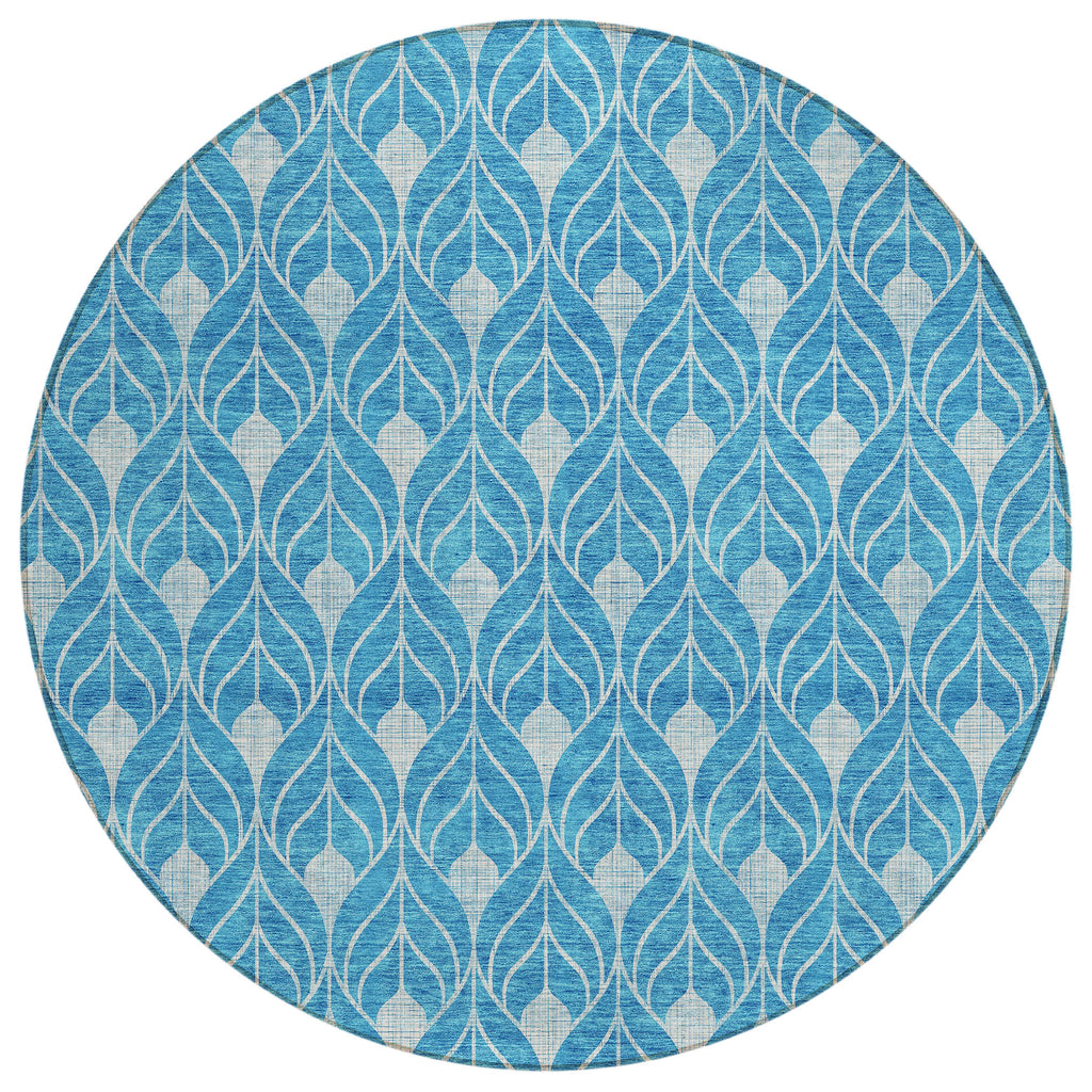 addison chantille acn931 teal rug
