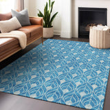 addison chantille acn931 teal rug