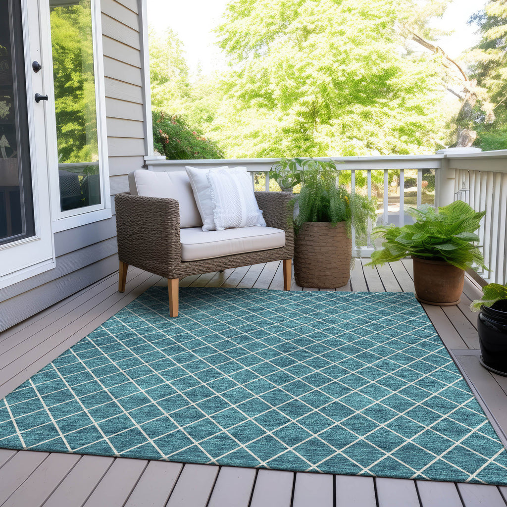 addison chantille acn932 teal rug