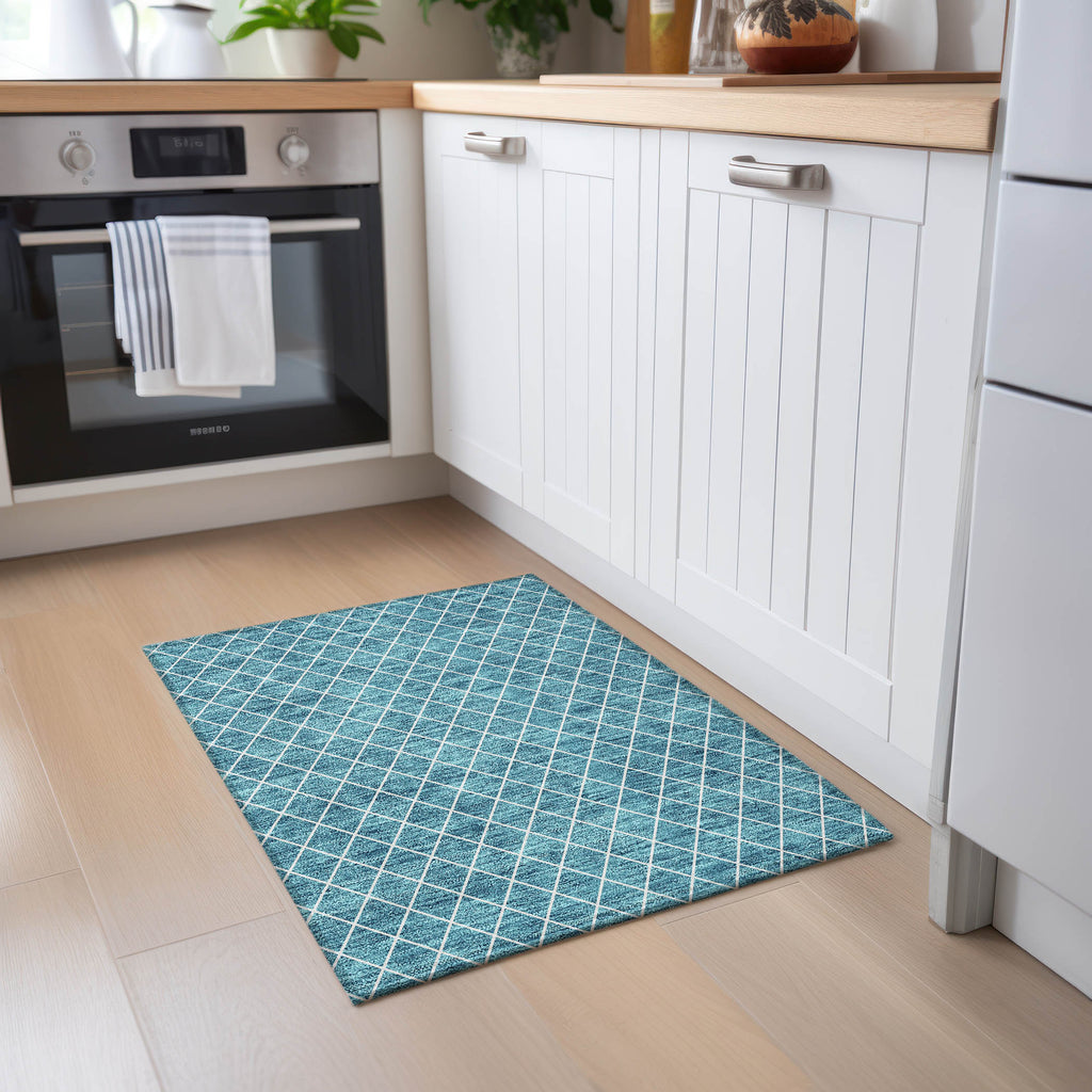 addison chantille acn932 teal rug