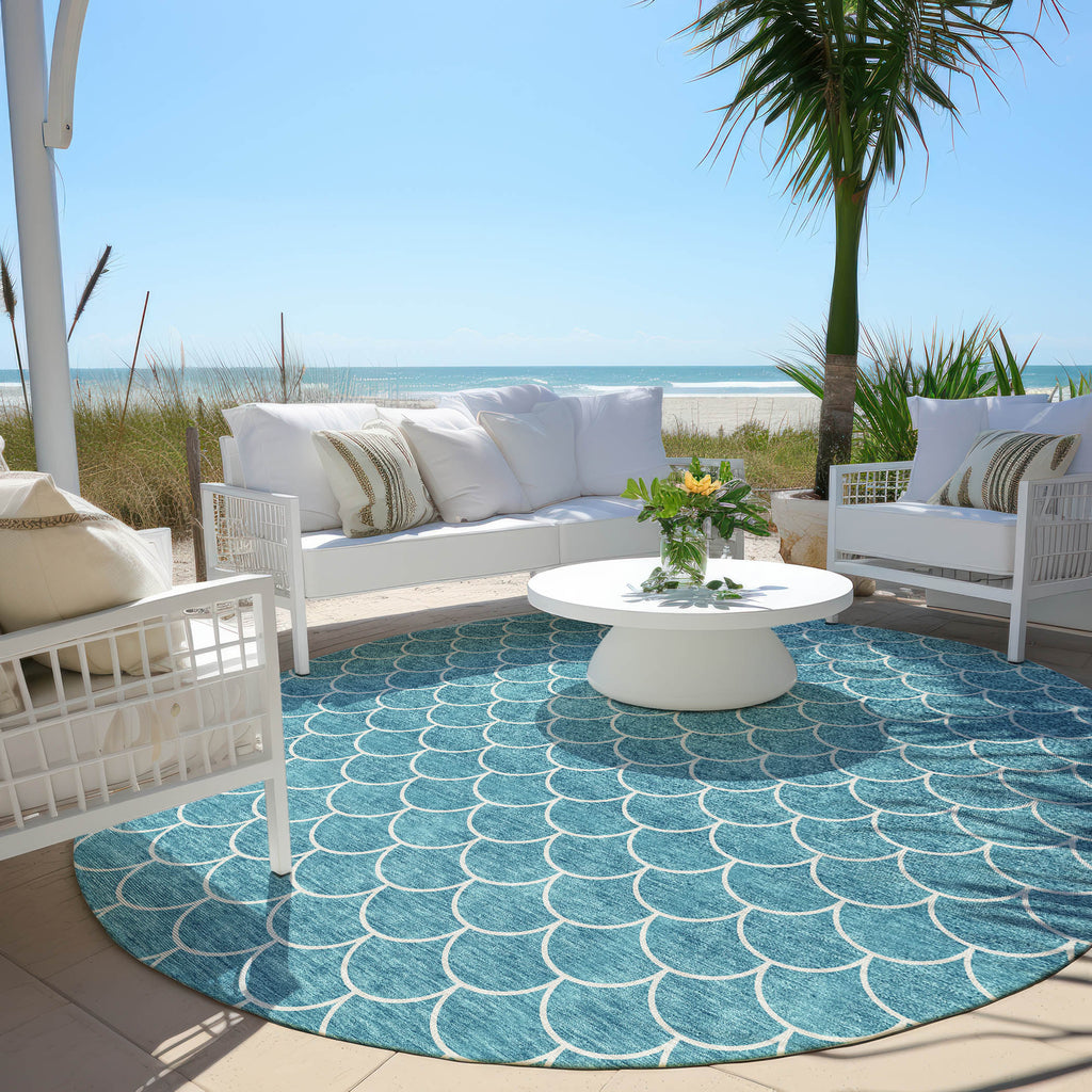 addison chantille acn933 teal rug
