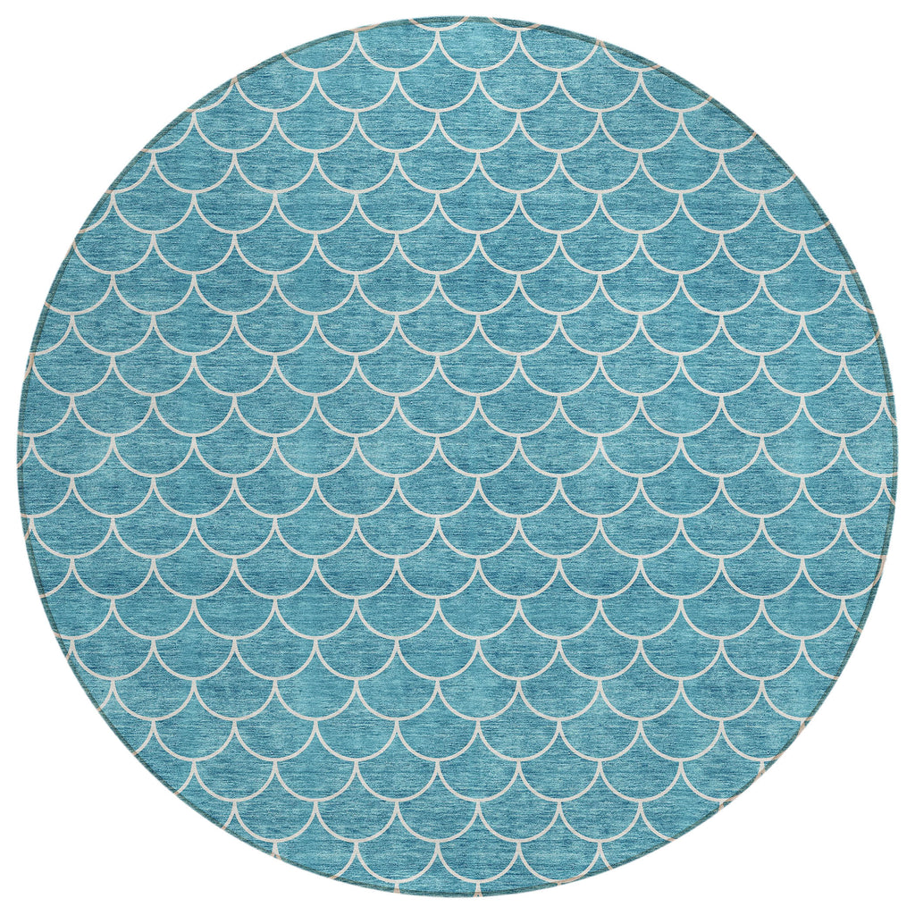 addison chantille acn933 teal rug