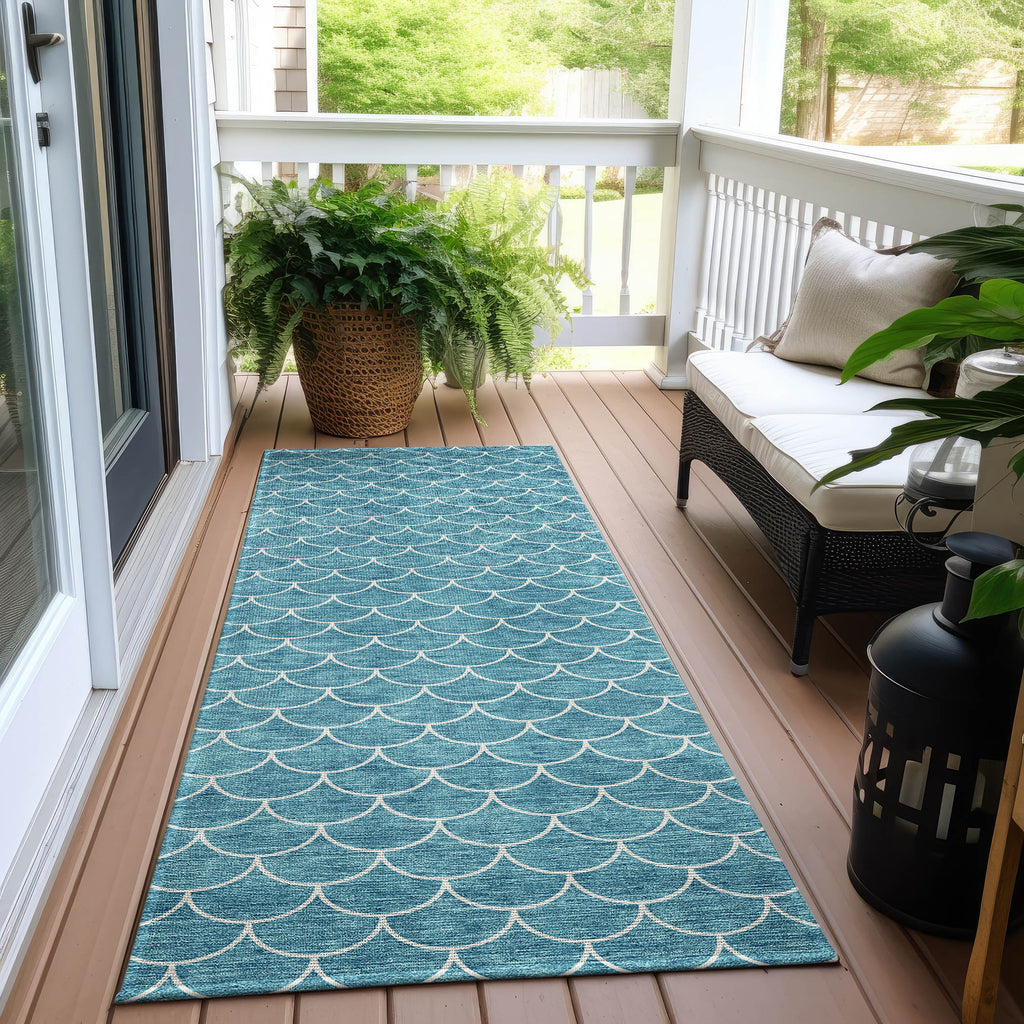 addison chantille acn933 teal rug