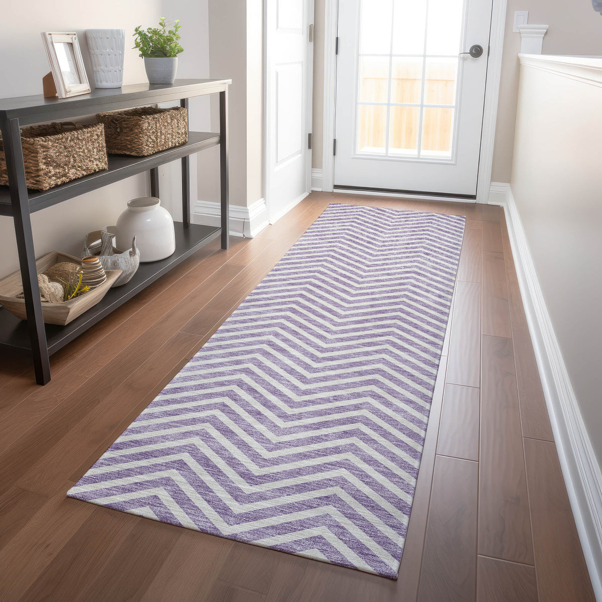 addison chantille acn934 lilac rug