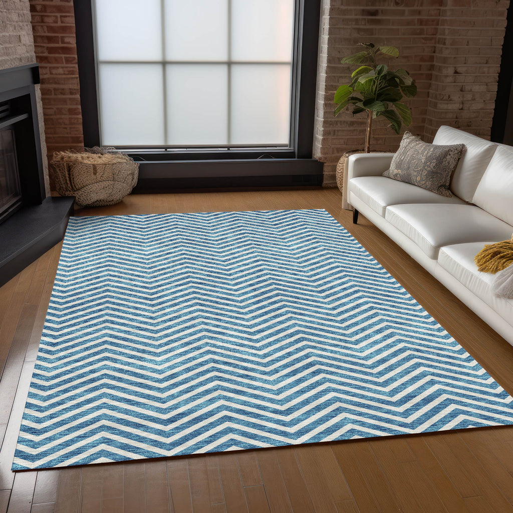 addison chantille acn934 teal rug