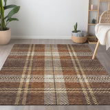 addison chantille acn935 chocolate rug