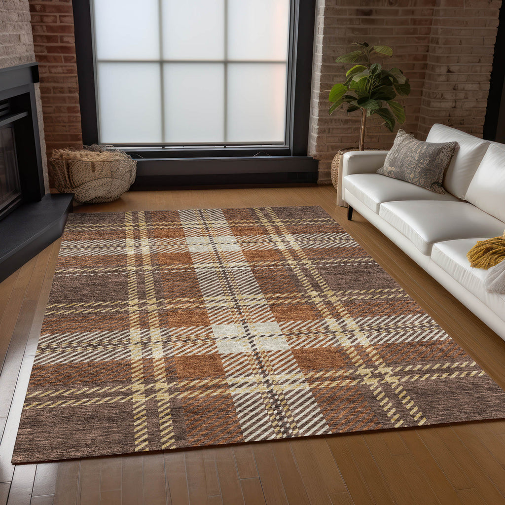 addison chantille acn935 chocolate rug