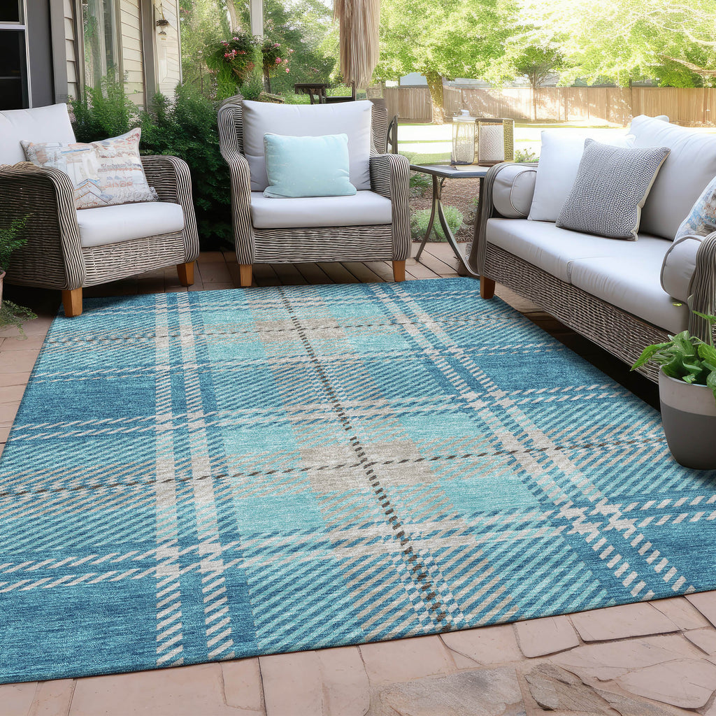 addison chantille acn935 teal rug