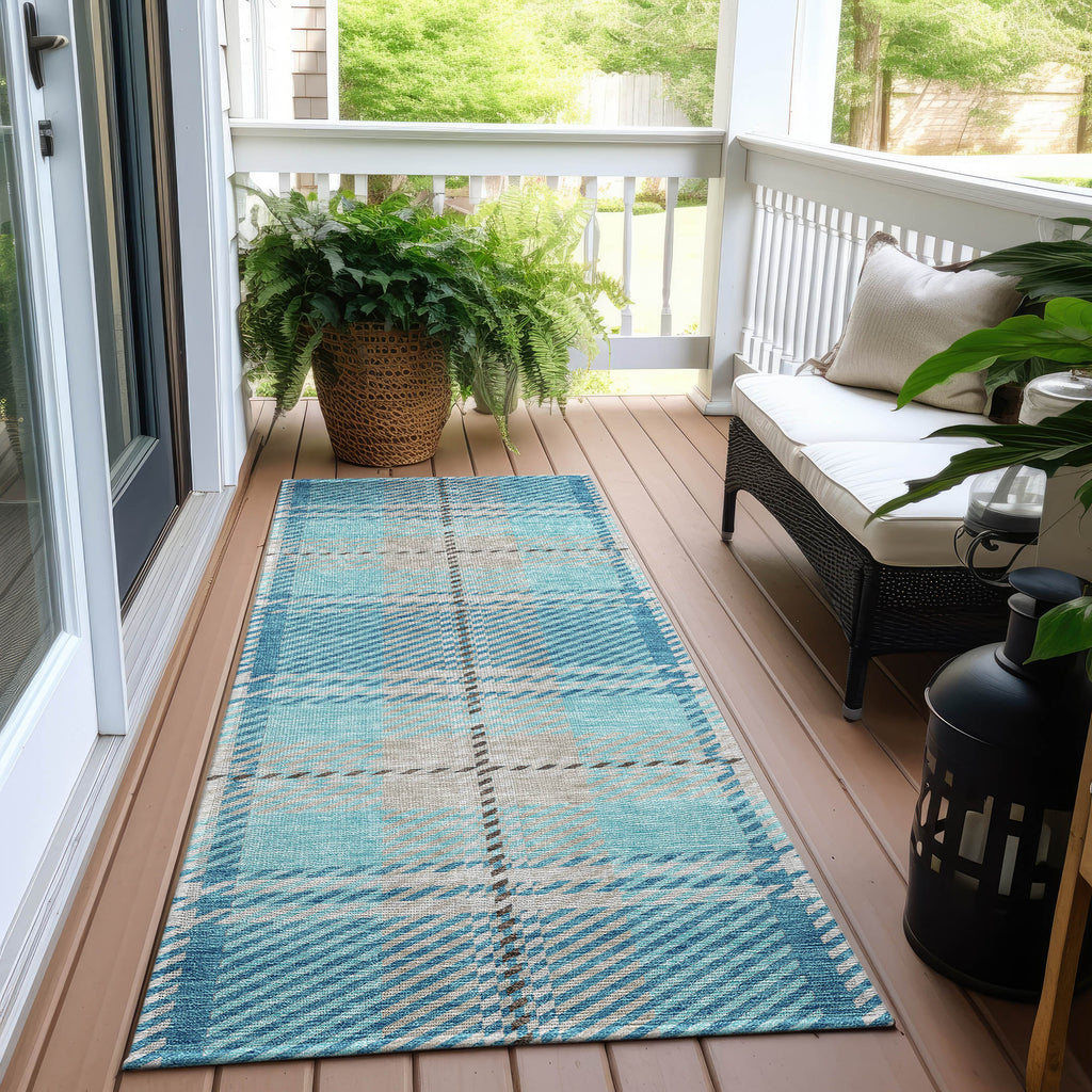 addison chantille acn935 teal rug