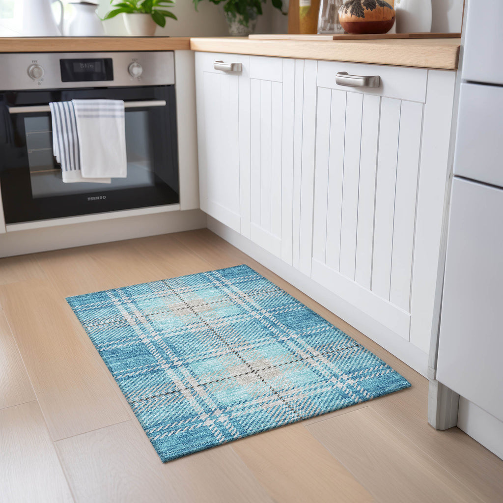 addison chantille acn935 teal rug