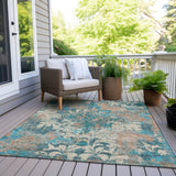 addison chantille acn936 teal rug