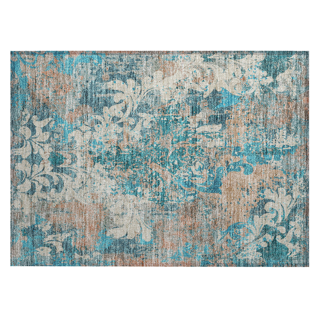 addison chantille acn936 teal rug