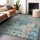 addison chantille acn936 teal rug
