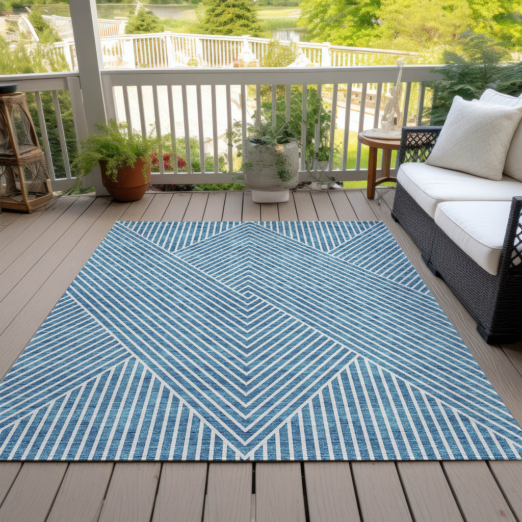 addison chantille acn937 teal rug