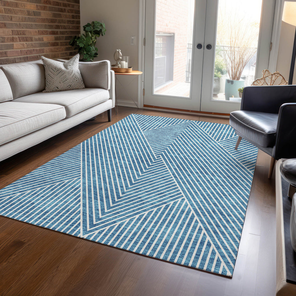 addison chantille acn937 teal rug