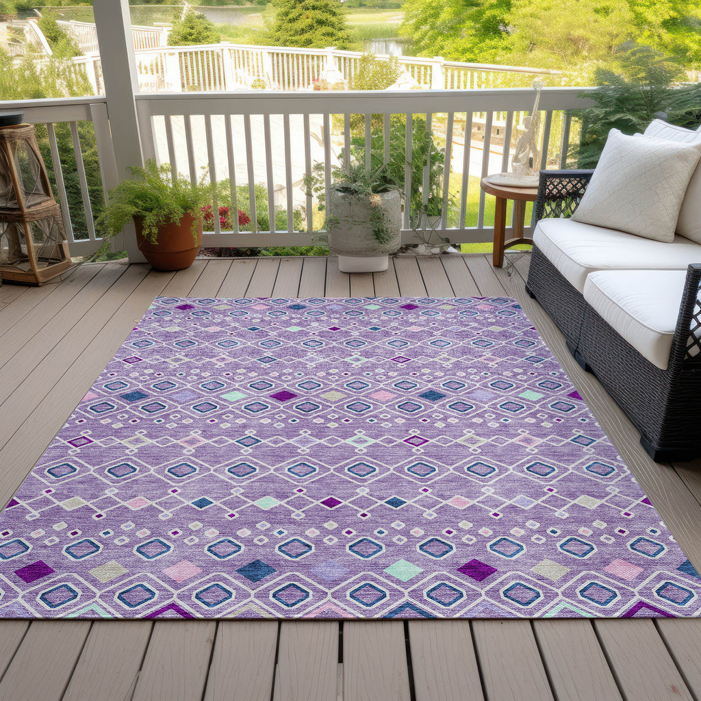 addison chantille acn938 lavender rug