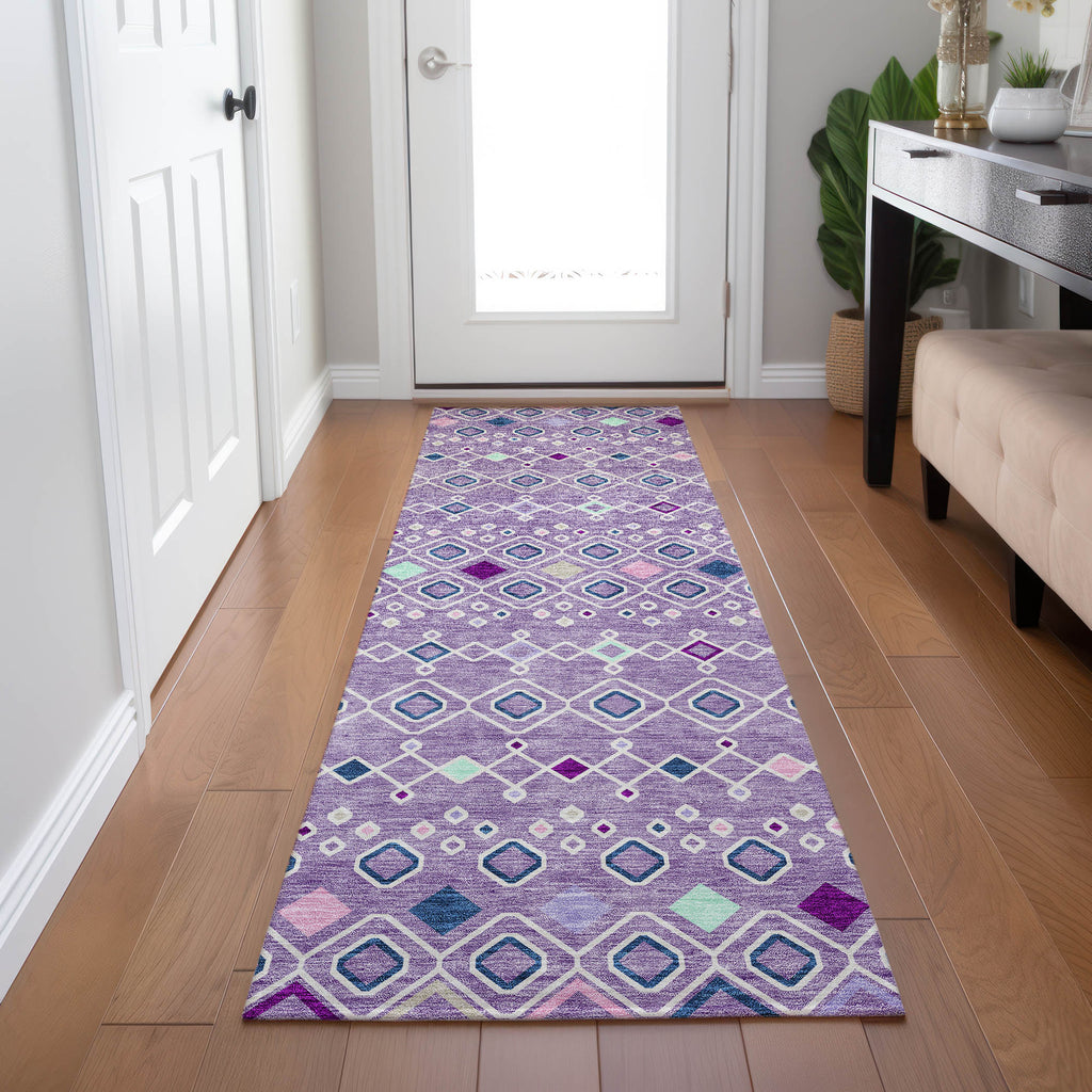 addison chantille acn938 lavender rug