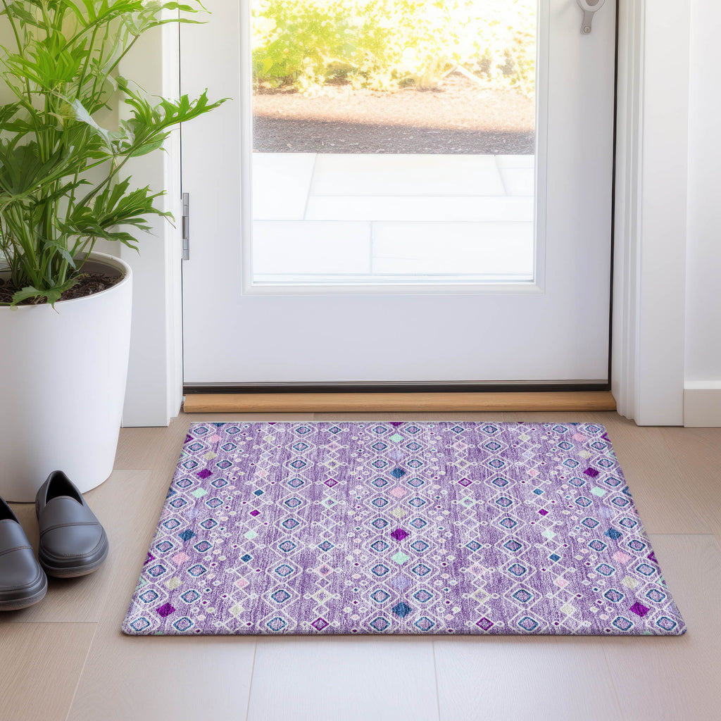 addison chantille acn938 lavender rug