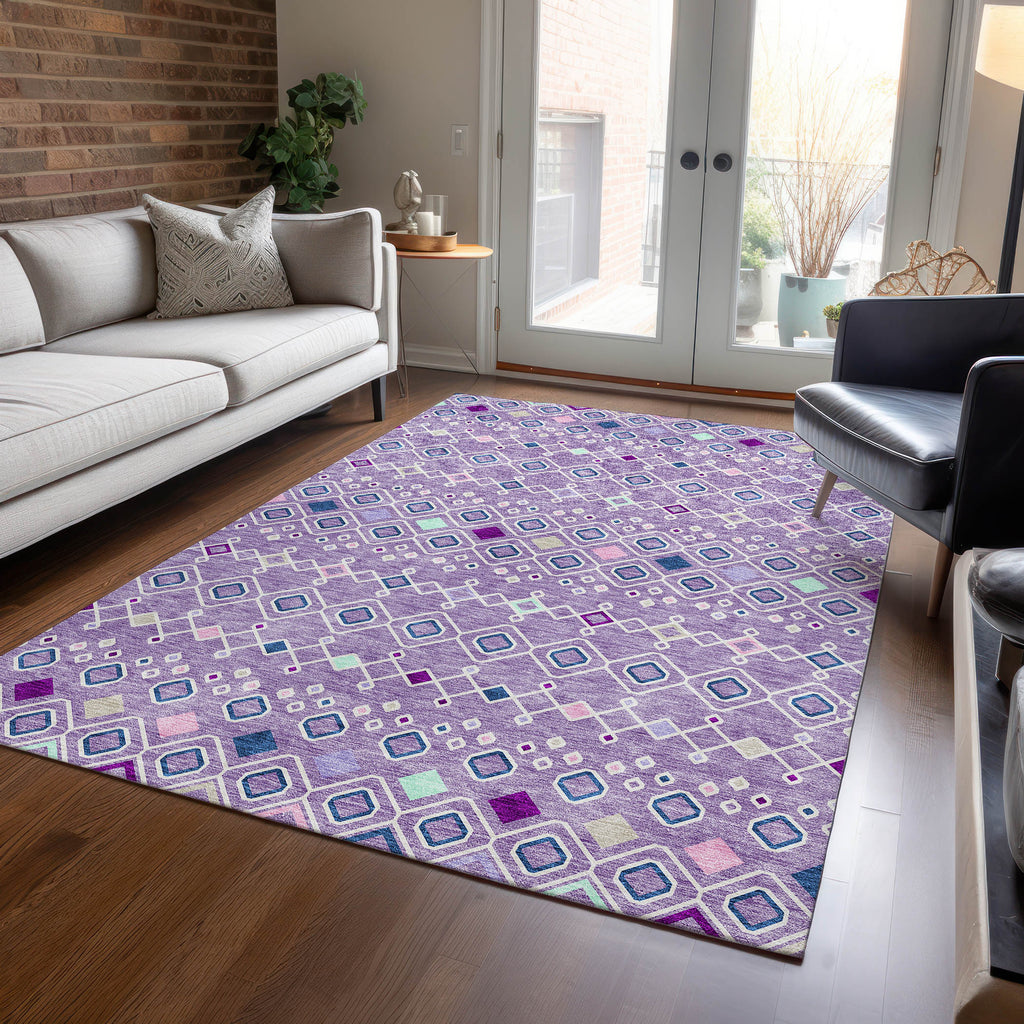 addison chantille acn938 lavender rug