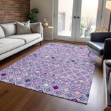addison chantille acn938 lavender rug