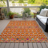 addison chantille acn938 orange rug