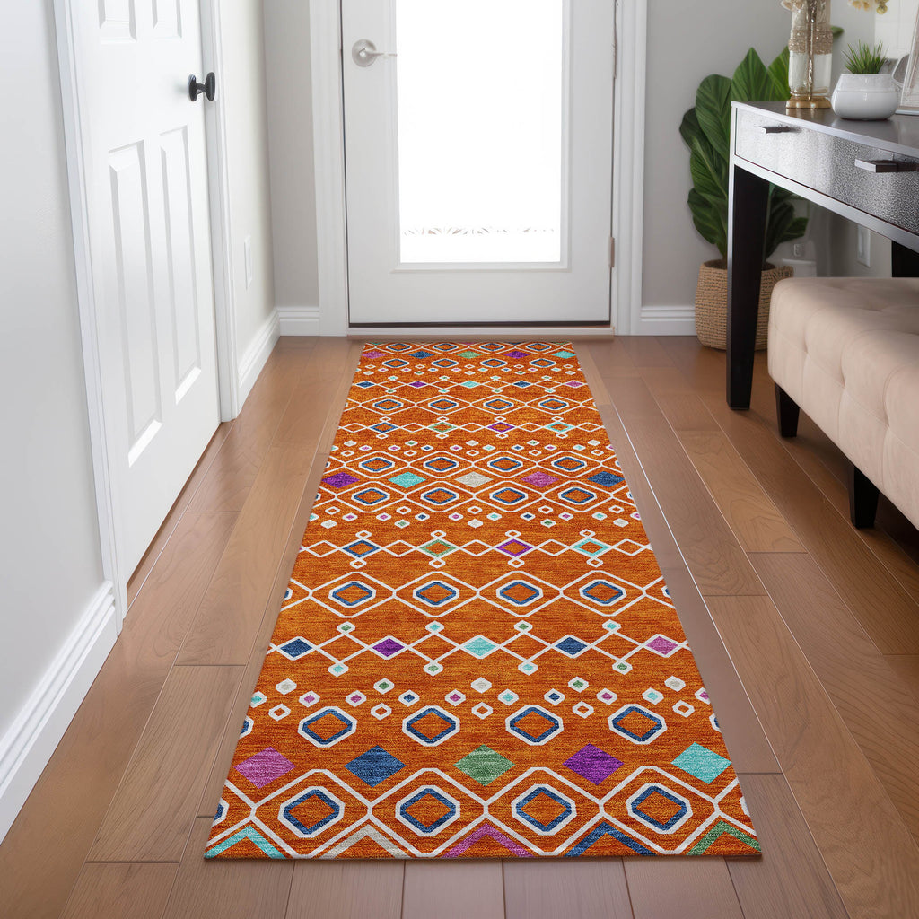 addison chantille acn938 orange rug