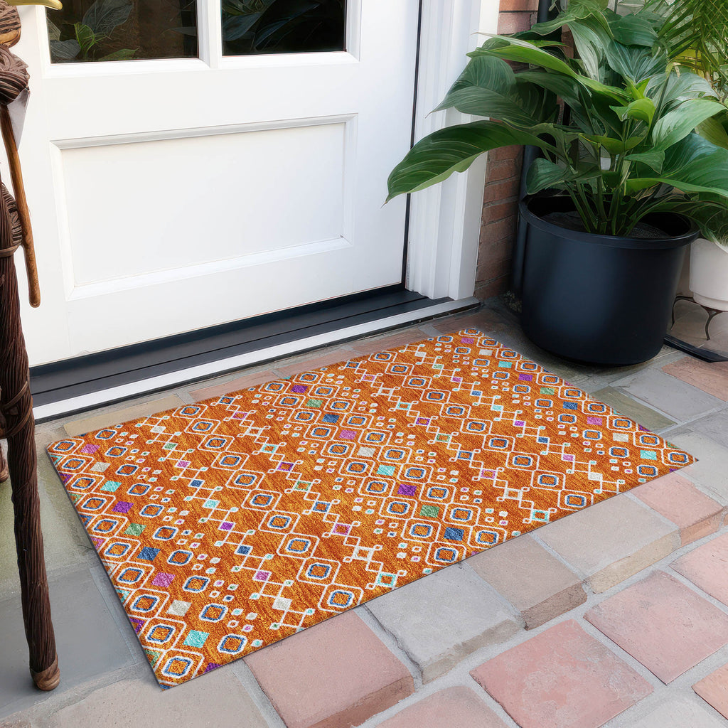 addison chantille acn938 orange rug