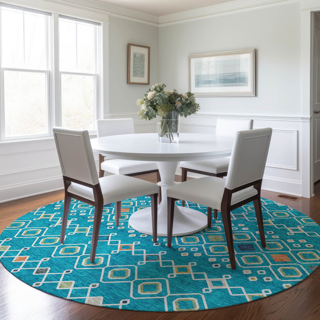 addison chantille acn938 teal rug