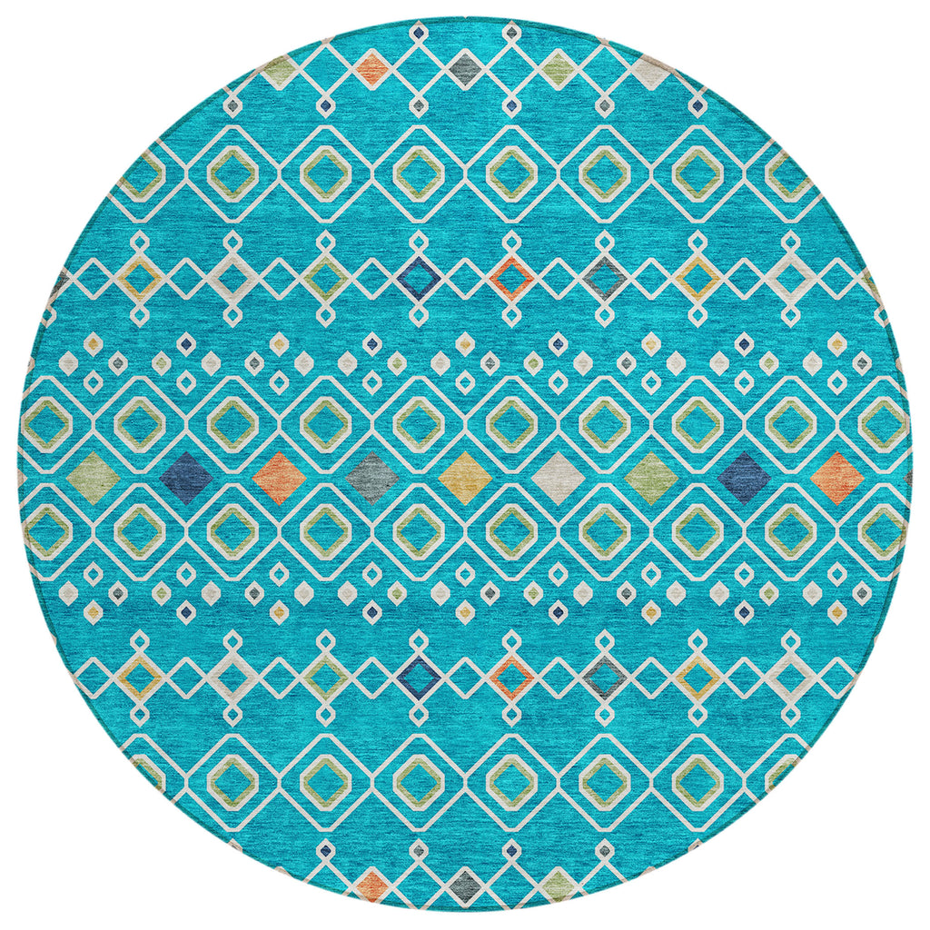 addison chantille acn938 teal rug