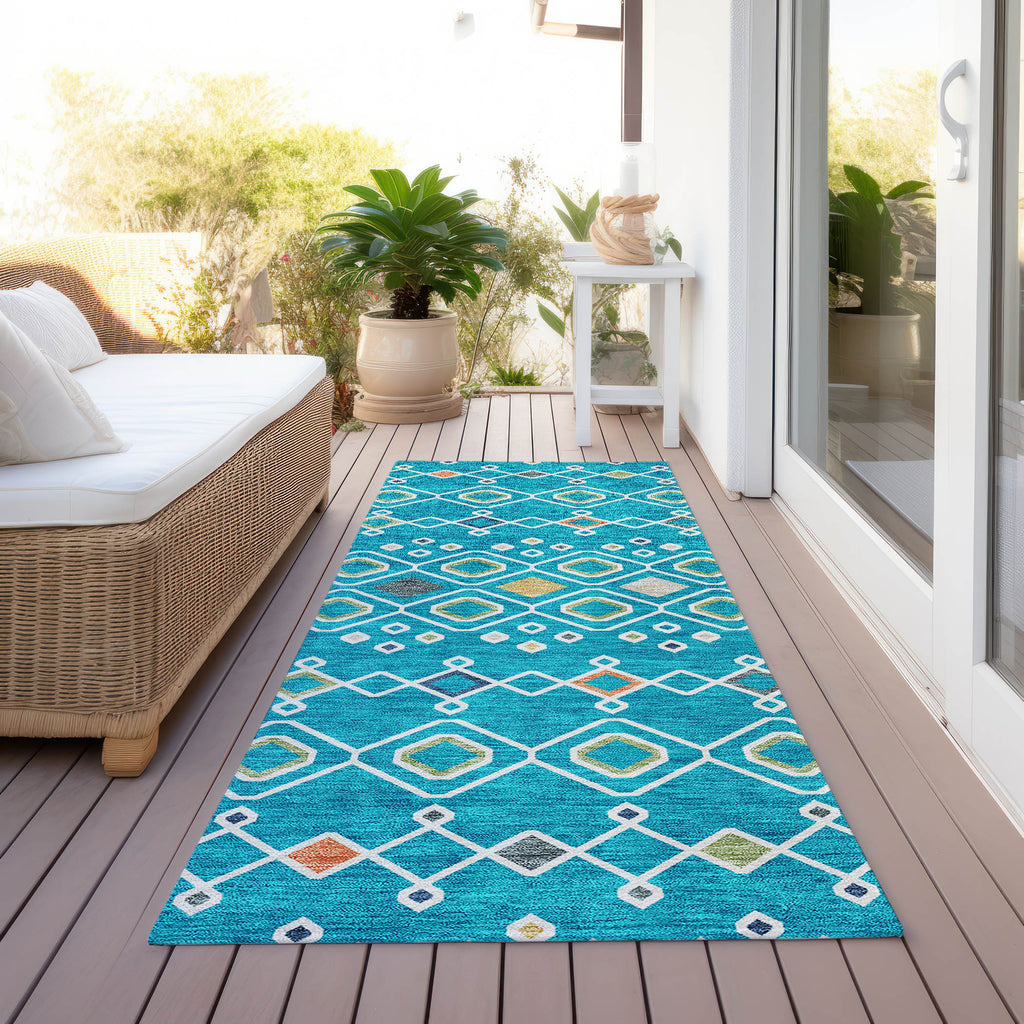 addison chantille acn938 teal rug