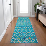 addison chantille acn938 teal rug