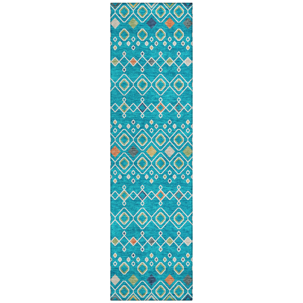 addison chantille acn938 teal rug