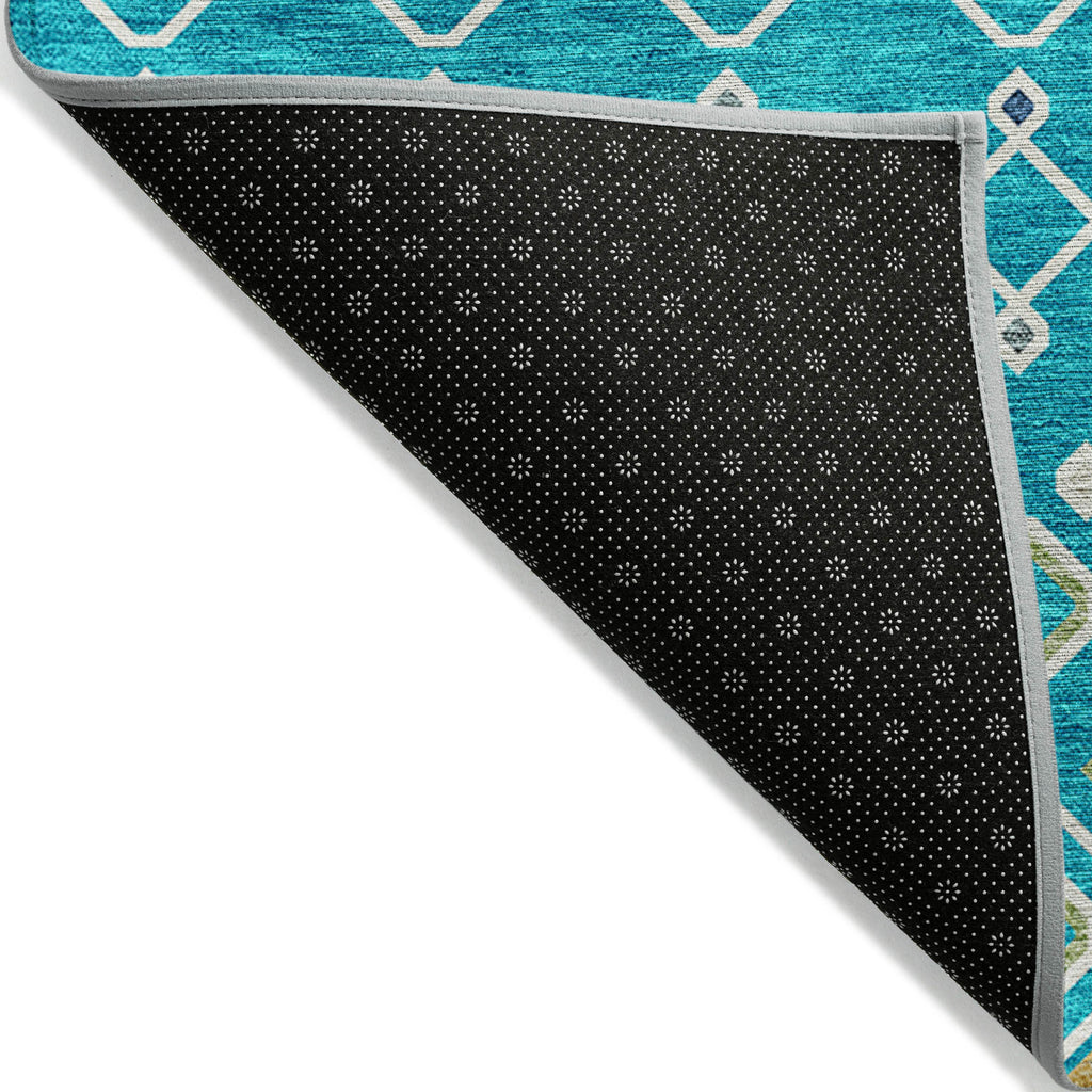addison chantille acn938 teal rug