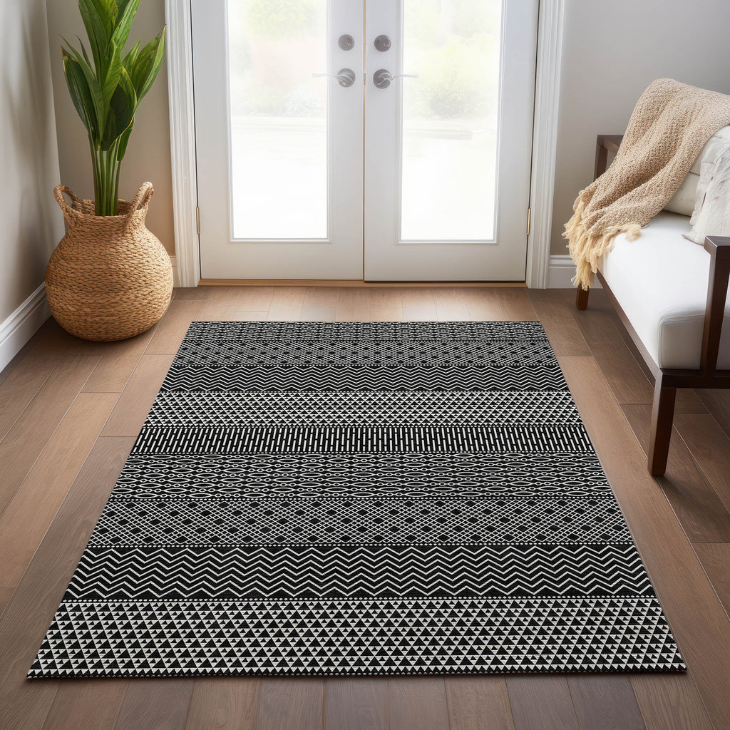addison chantille acn939 black rug