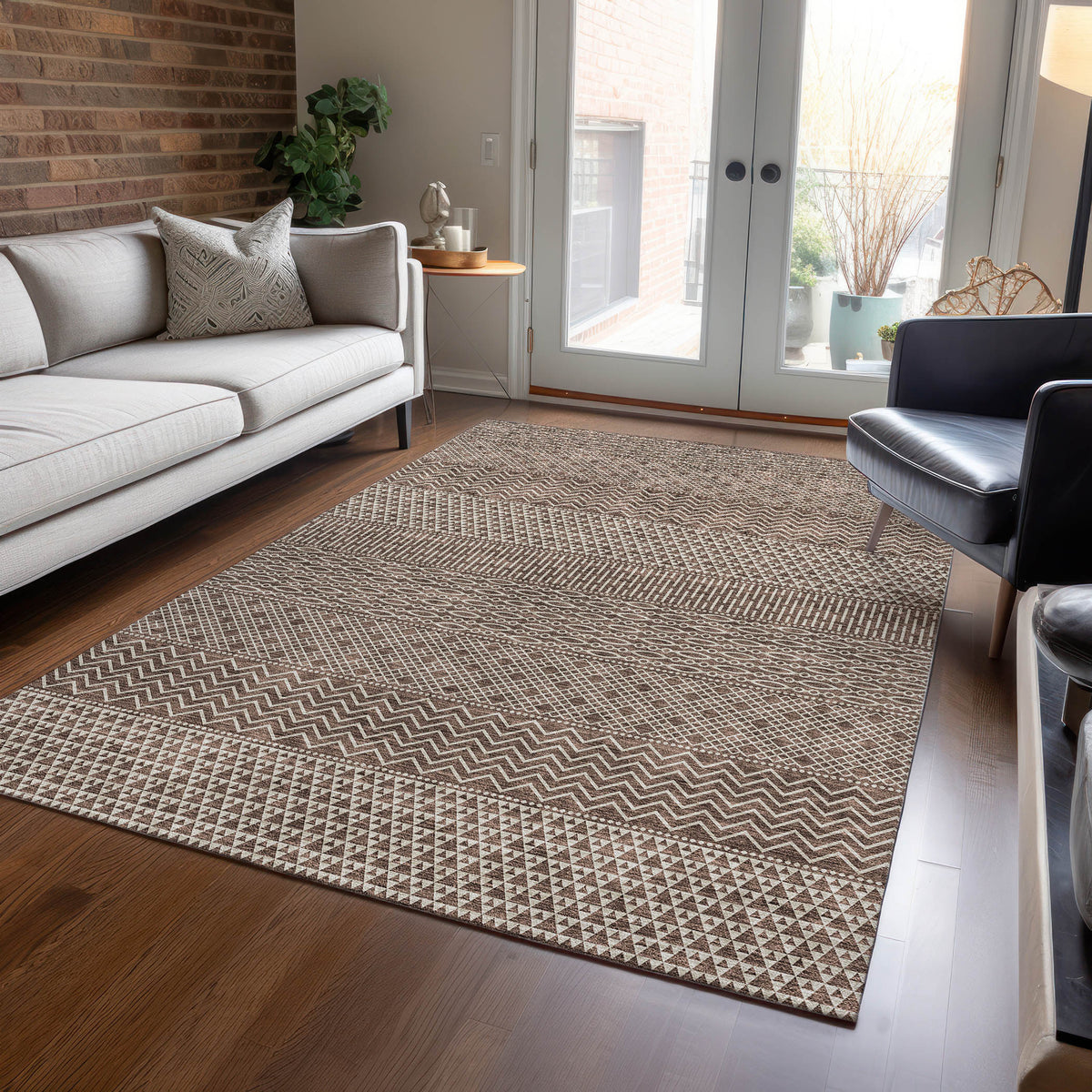 addison chantille acn939 brown rug