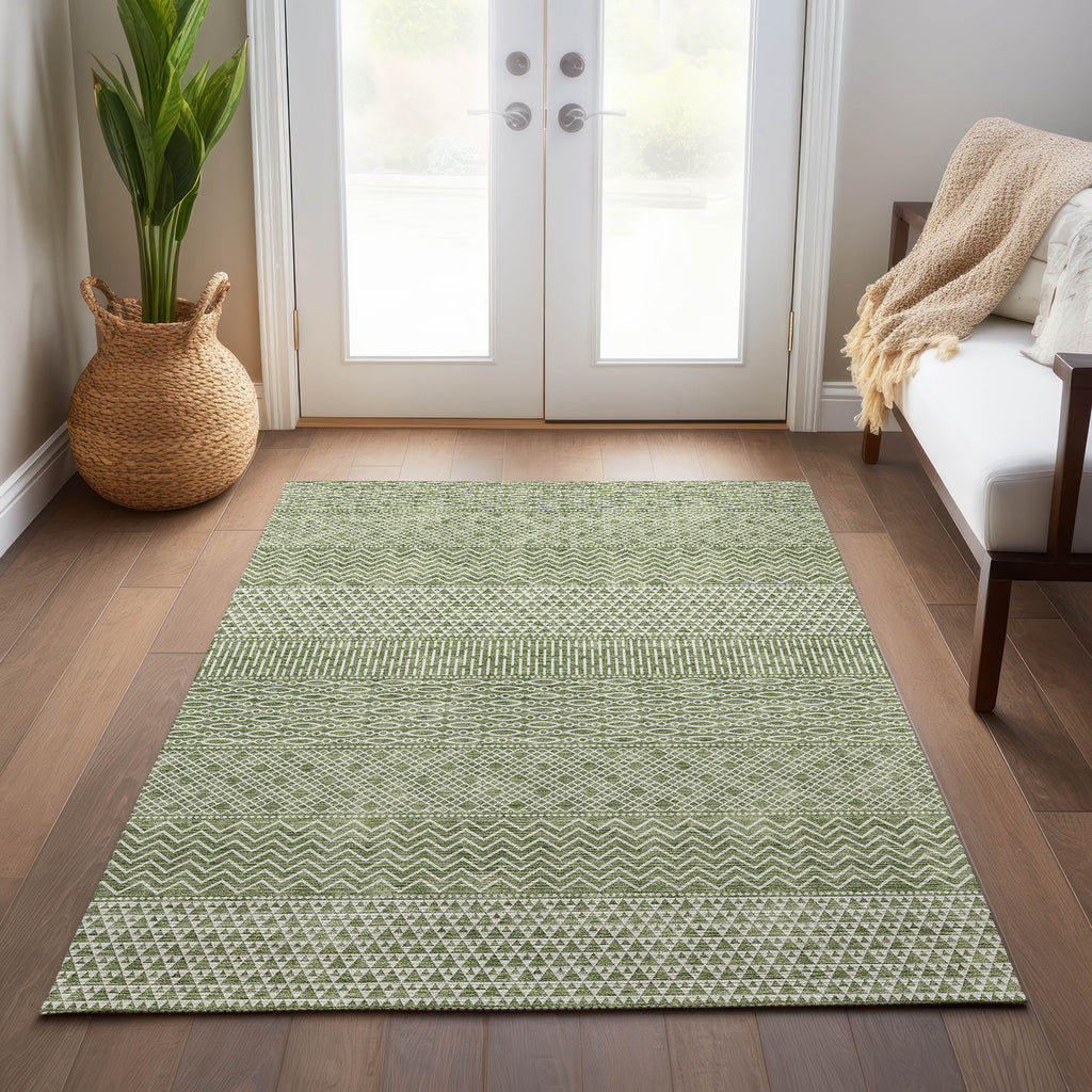 addison chantille acn939 green rug