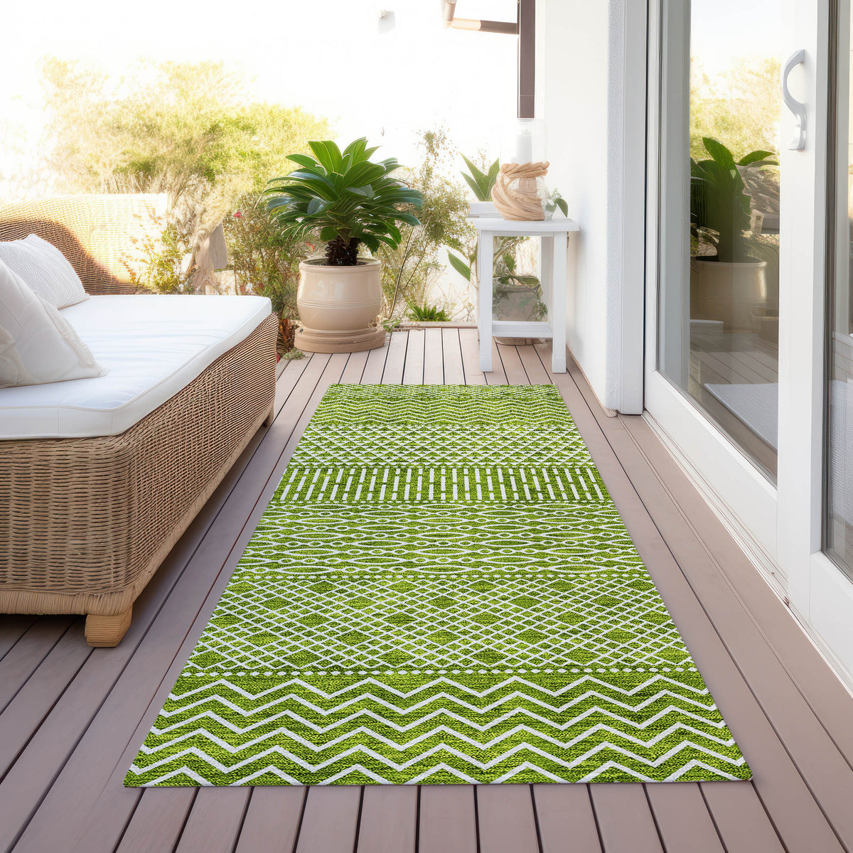 addison chantille acn939 lime rug