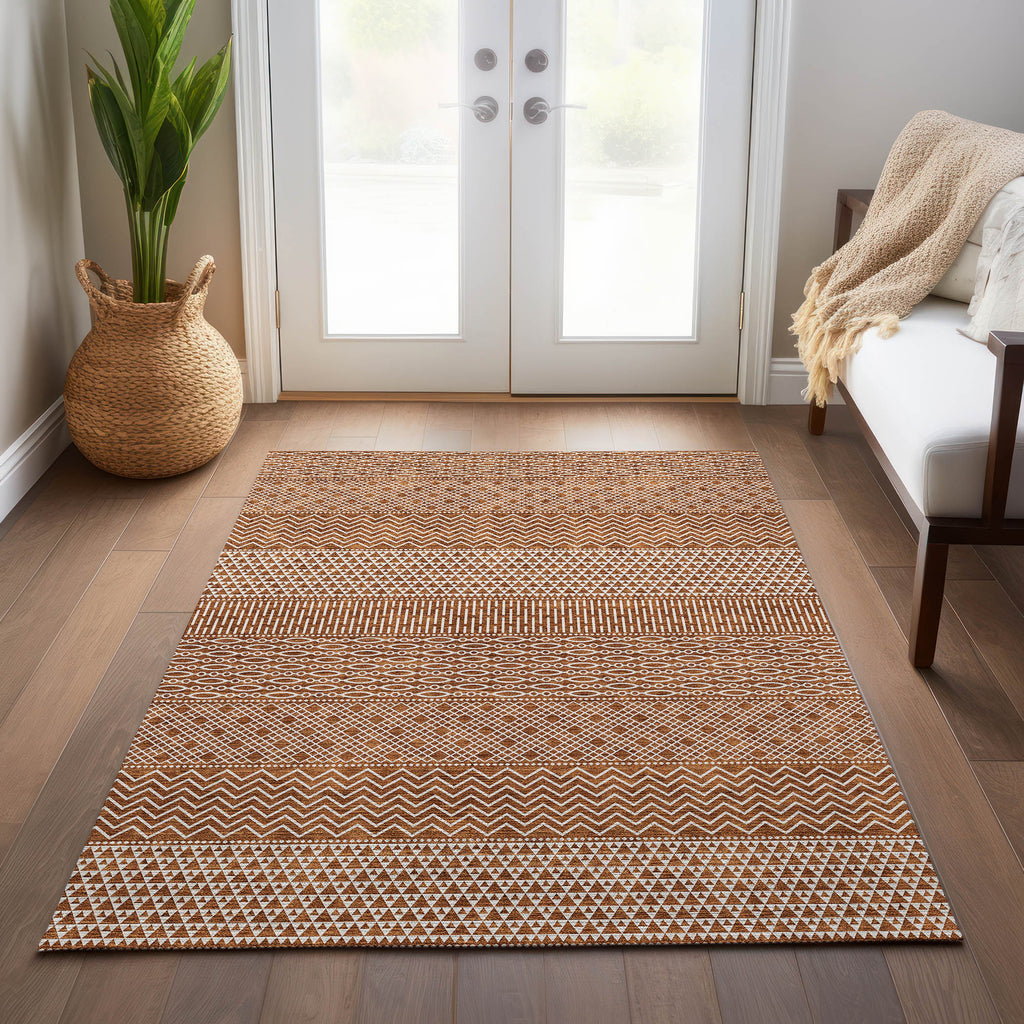 addison chantille acn939 paprika rug