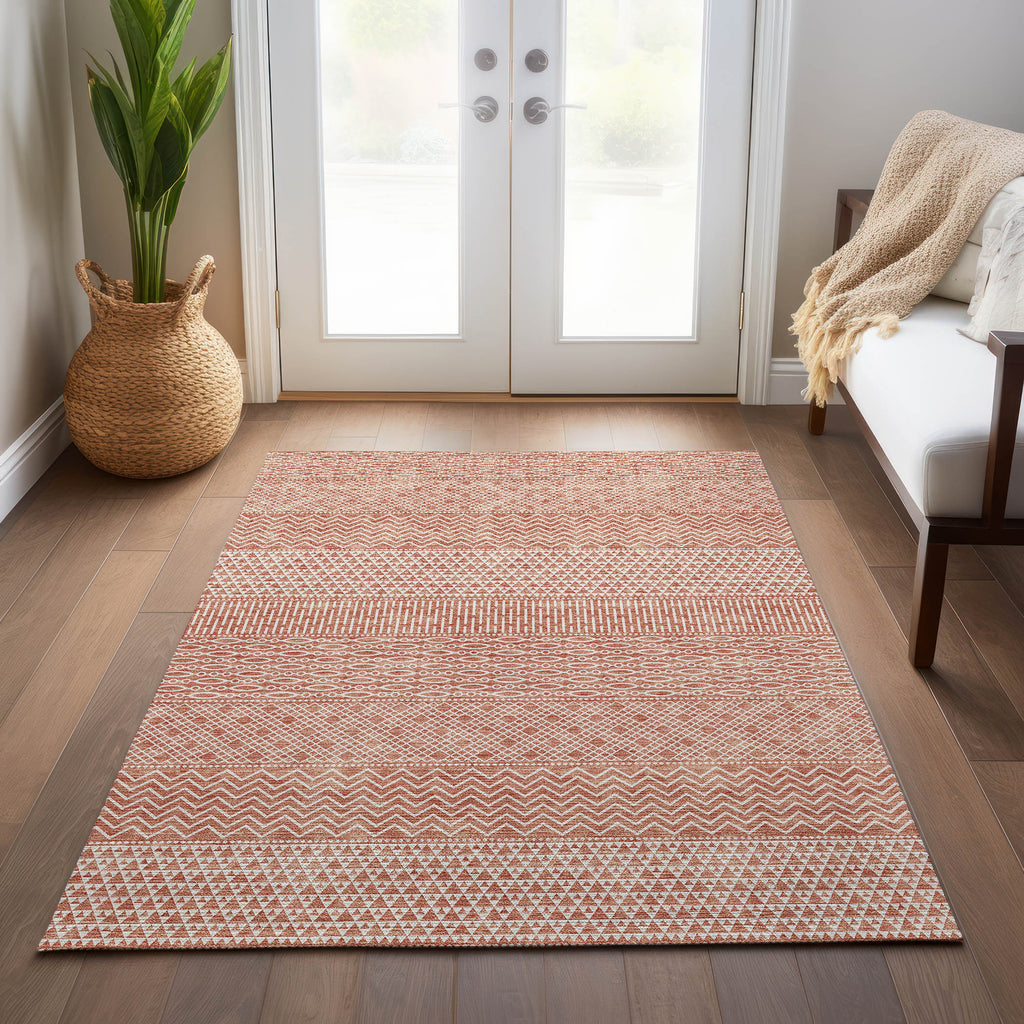 addison chantille acn939 salmon rug