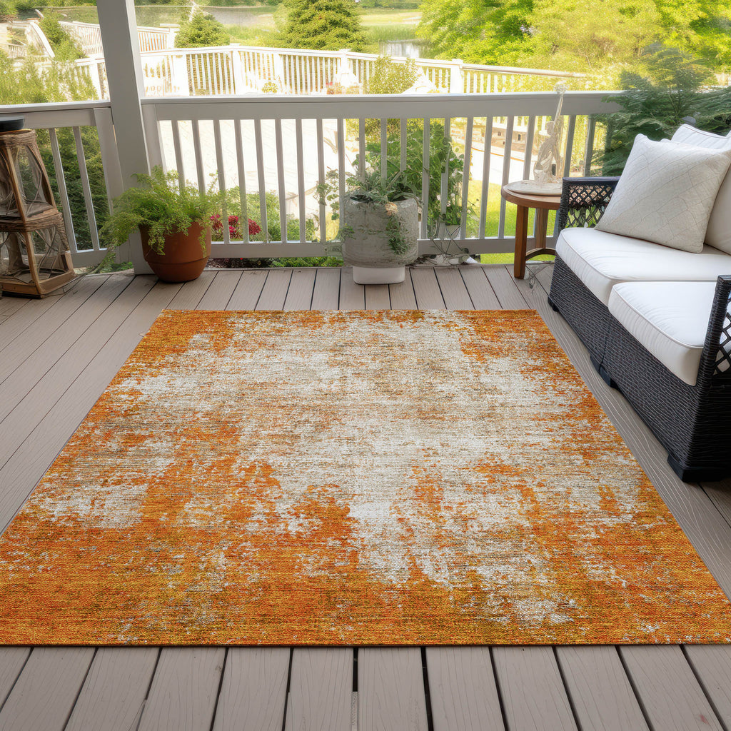 addison chantille acn940 orange rug