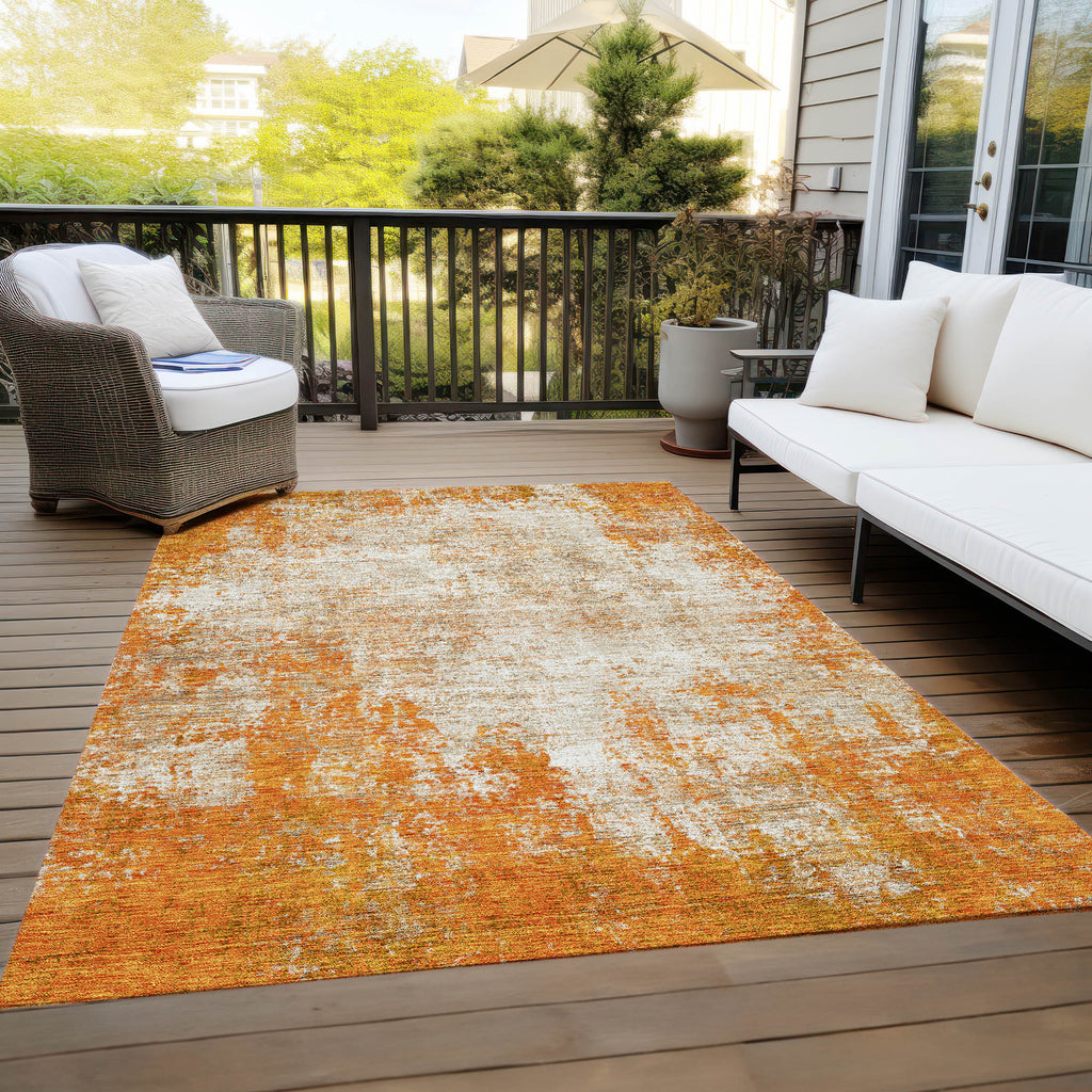 addison chantille acn940 orange rug