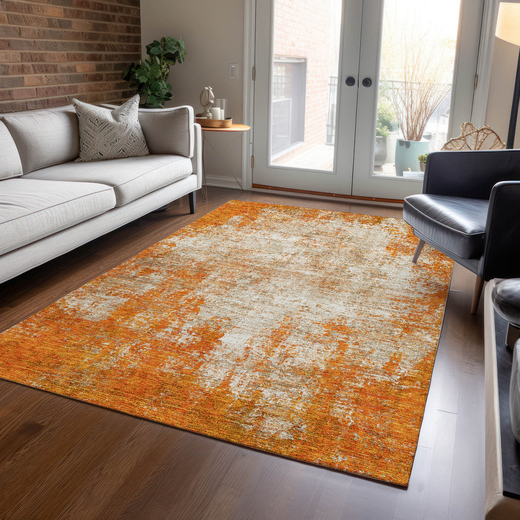 addison chantille acn940 orange rug