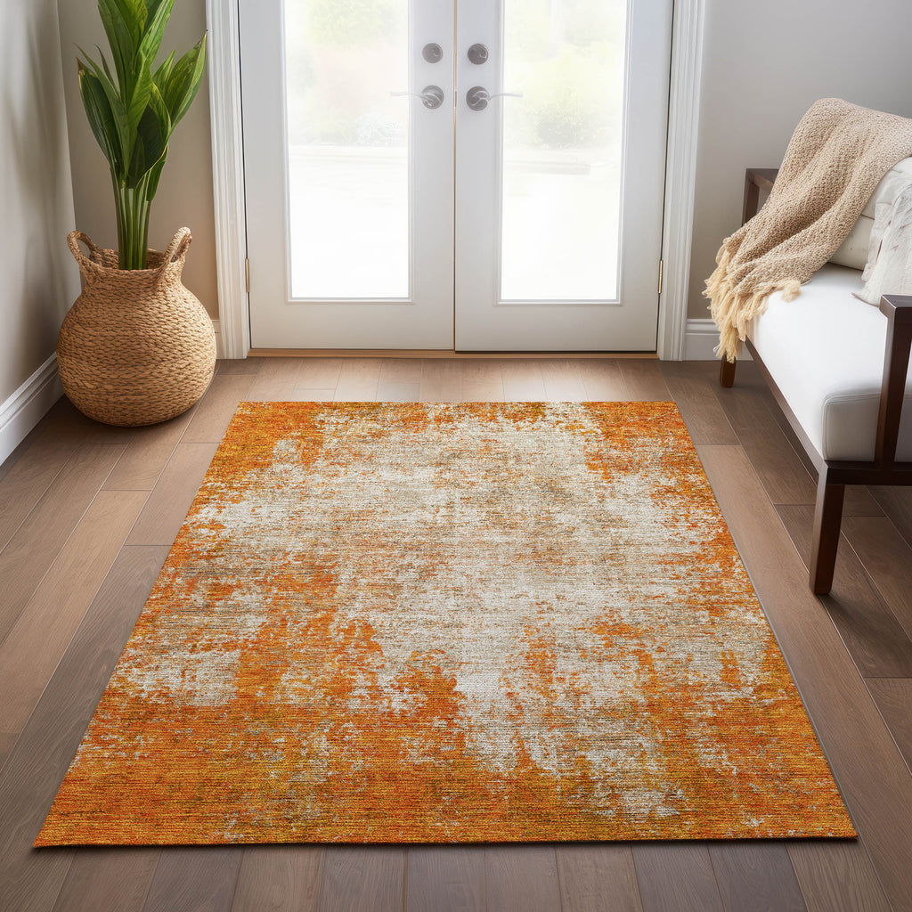 addison chantille acn940 orange rug