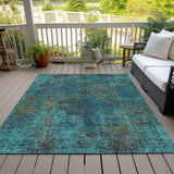 addison chantille acn940 teal rug