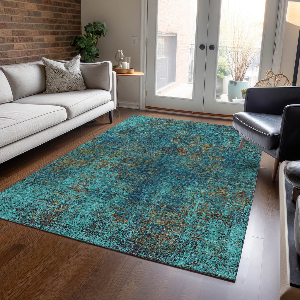 addison chantille acn940 teal rug